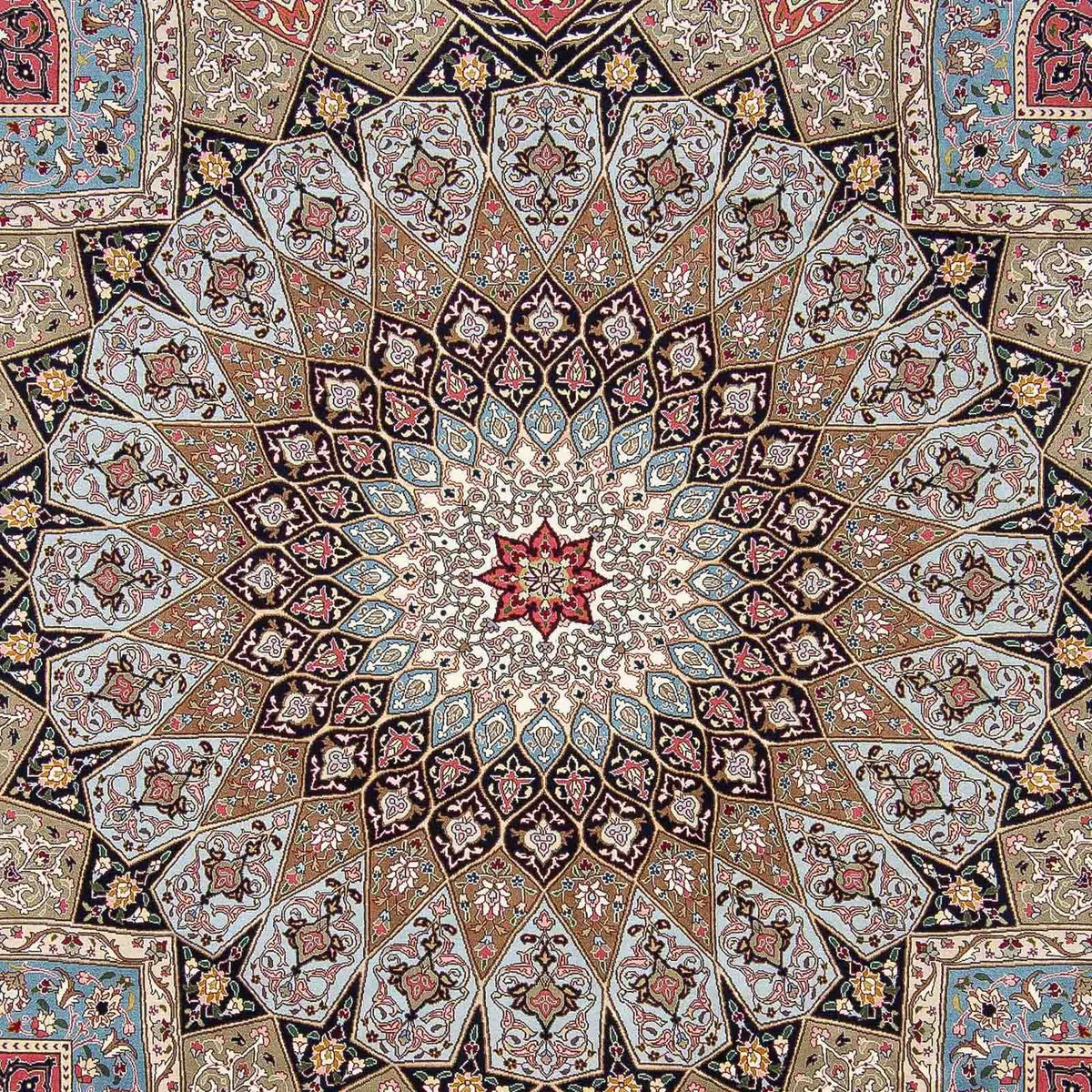 Perzisch tapijt - Tabriz - Royal - 303 x 252 cm - veelkleurig