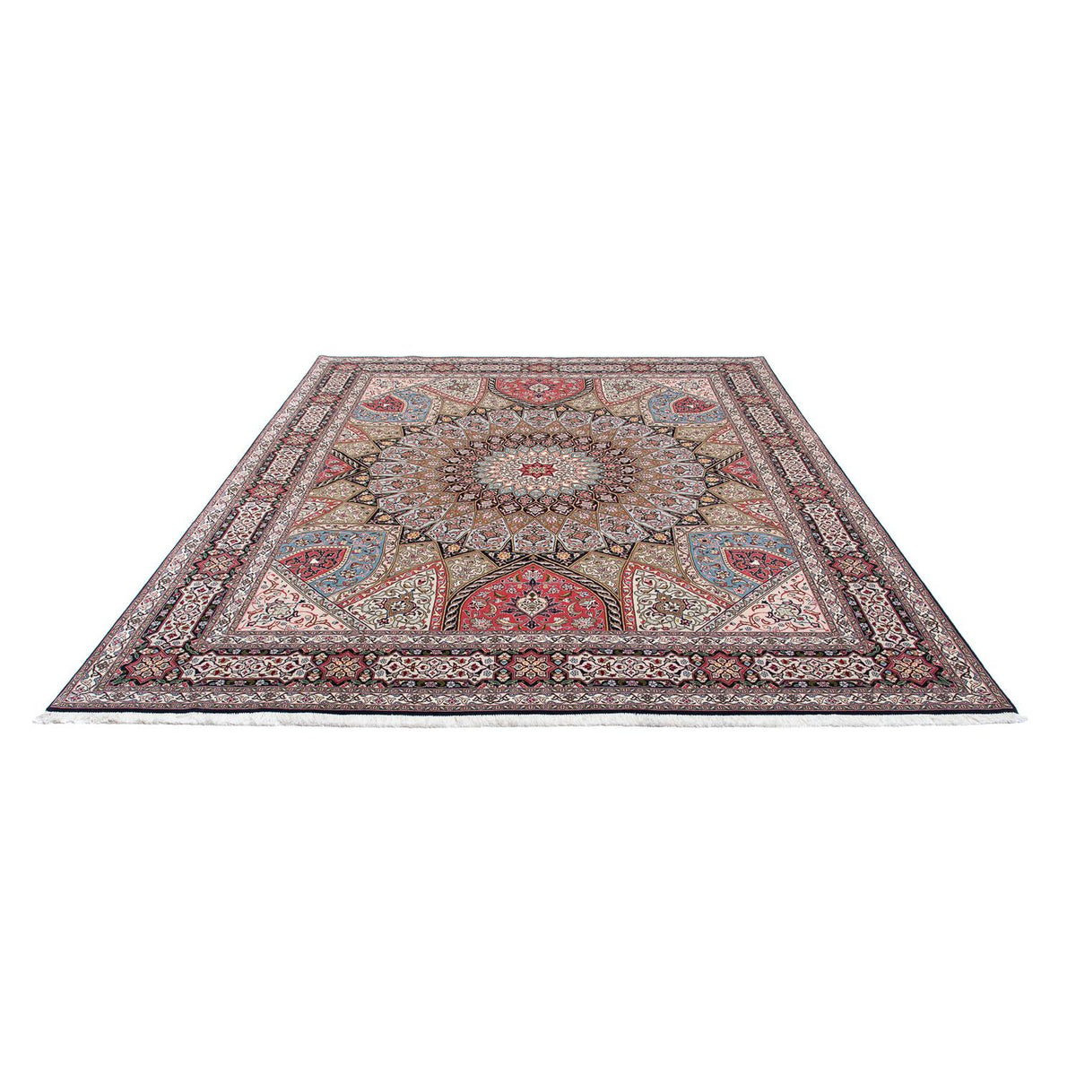 Perzisch tapijt - Tabriz - Royal - 303 x 252 cm - veelkleurig