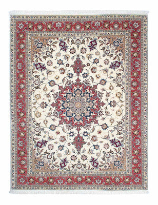 Perzisch tapijt - Tabriz - Royal - 198 x 154 cm - beige