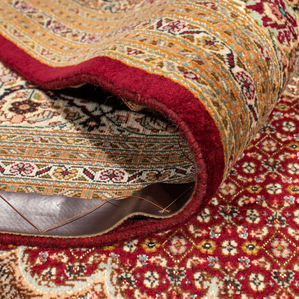 Perzisch tapijt - Tabriz vierkant  - 251 x 247 cm - donkerrood