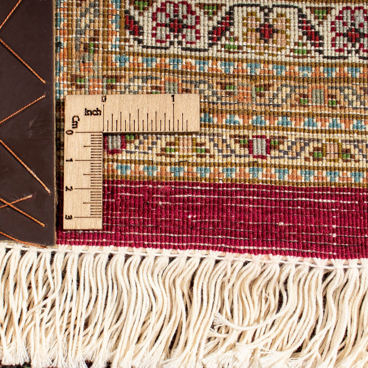 Perzisch tapijt - Tabriz vierkant  - 251 x 247 cm - donkerrood