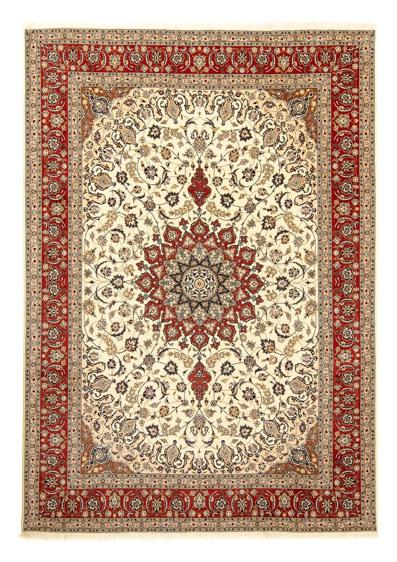 Perzisch tapijt - Tabriz - 358 x 254 cm - beige