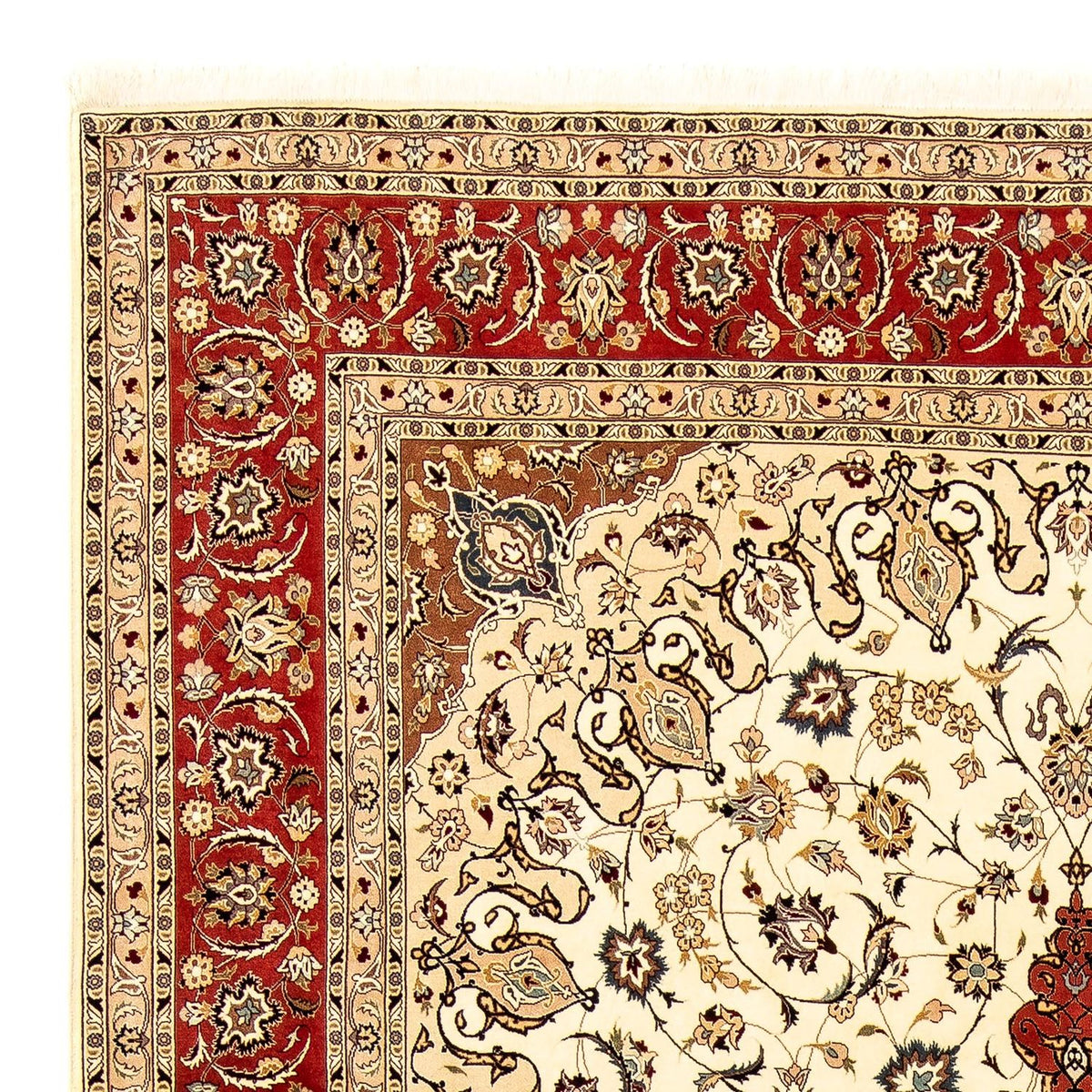 Perzisch tapijt - Tabriz - 358 x 254 cm - beige