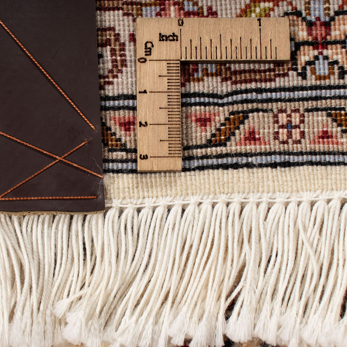 Perzisch tapijt - Tabriz - Royal vierkant  - 203 x 200 cm - beige