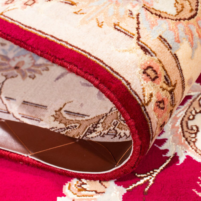 Perzisch tapijt - Tabriz - Royal - 243 x 165 cm - donkerrood