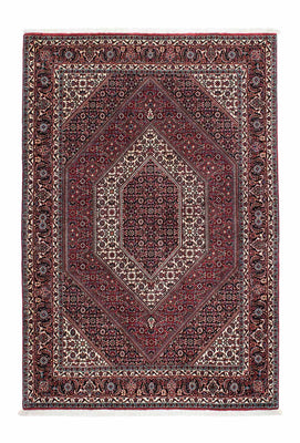 Perzisch tapijt - Bijar - 195 x 136 cm - licht rood
