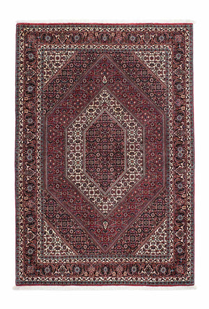 Perzisch tapijt - Bijar - 195 x 136 cm - licht rood