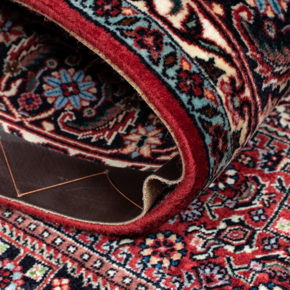 Perzisch tapijt - Bijar - 195 x 136 cm - licht rood