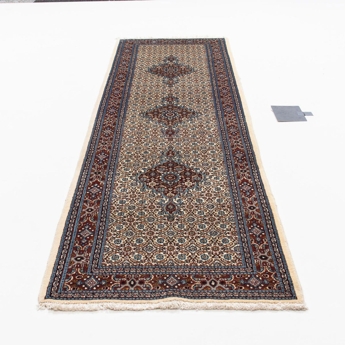 Loper Perzisch tapijt - Klassiek - 288 x 80 cm - beige