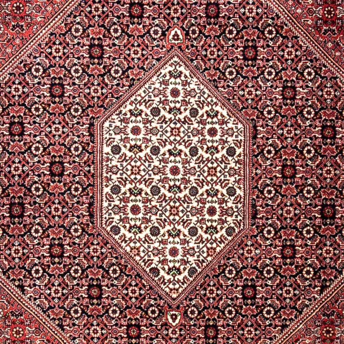 Perzisch tapijt - Bijar - Koninklijk - 346 x 252 cm - rood