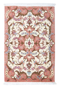 Perzisch tapijt - Tabriz - Royal - 90 x 60 cm - beige