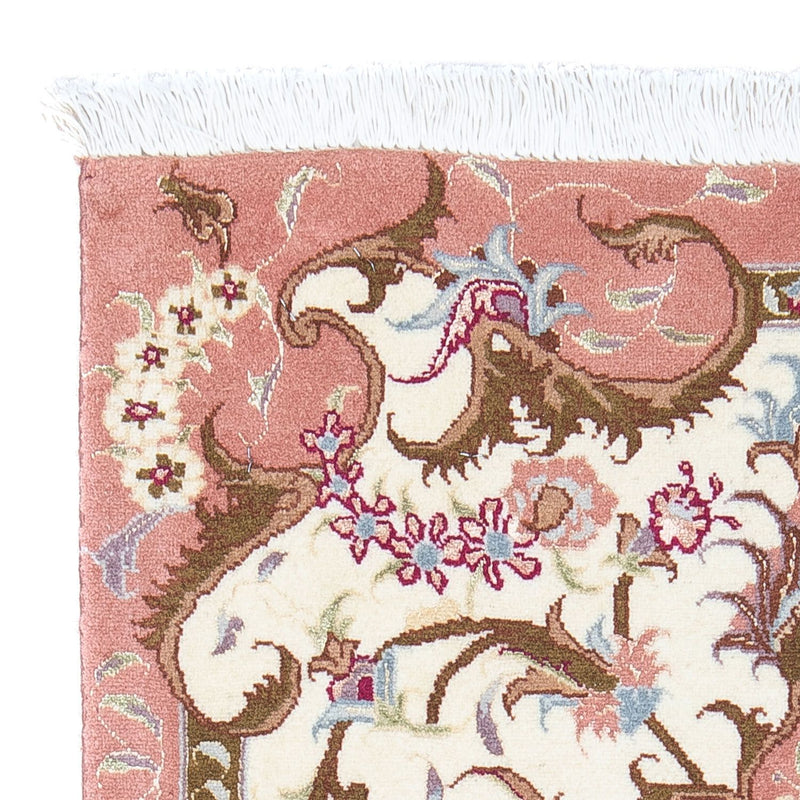 Perzisch tapijt - Tabriz - Royal - 90 x 60 cm - beige