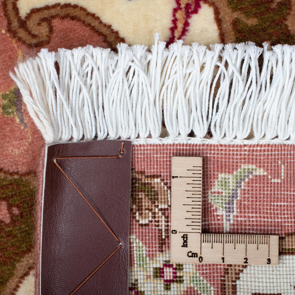 Perzisch tapijt - Tabriz - Royal - 90 x 60 cm - beige