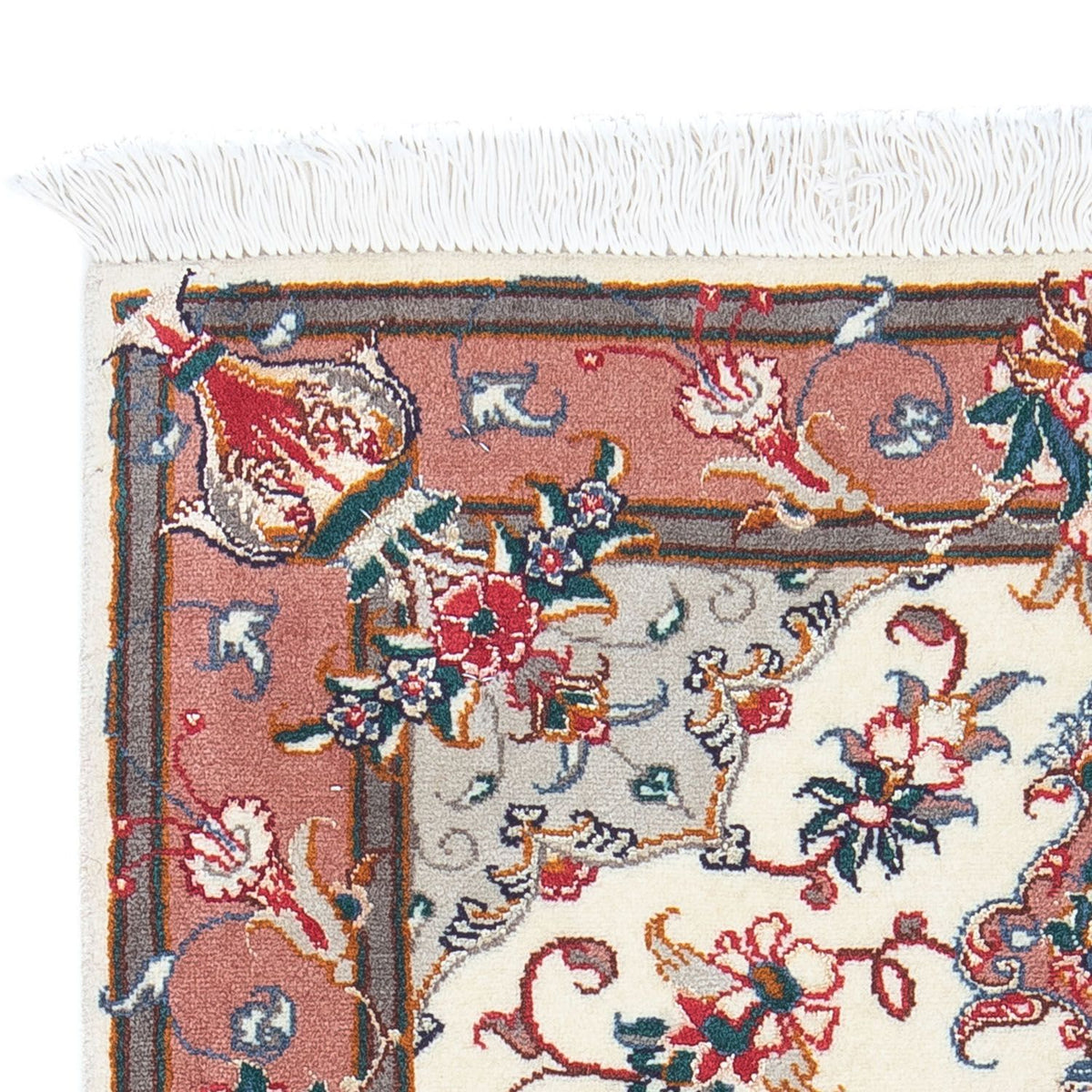 Tabriz - 50 Raj Tapijt 60x92cm - Perzisch tapijt