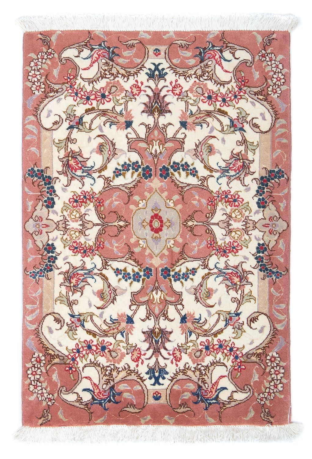 Perzisch tapijt - Tabriz - Royal - 86 x 60 cm - beige