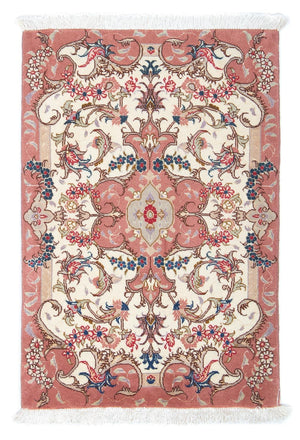 Perzisch tapijt - Tabriz - Royal - 86 x 60 cm - beige