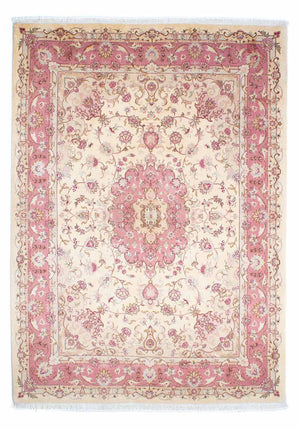 Perzisch tapijt - Tabriz - Royal - 240 x 170 cm - beige