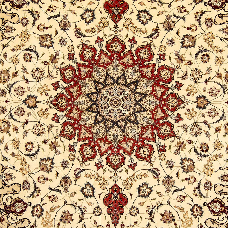 Perzisch tapijt - Tabriz - Royal - 351 x 252 cm - beige