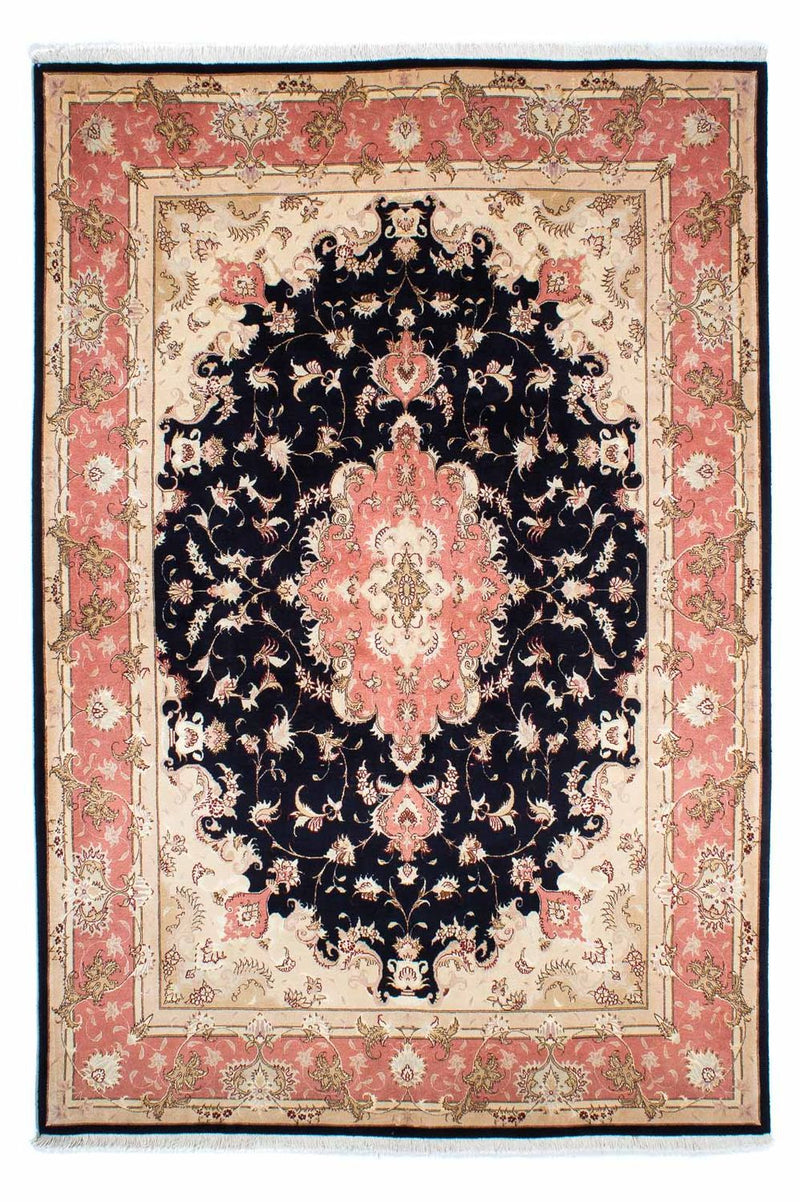 Perzisch tapijt - Tabriz - Royal - 245 x 168 cm - donkerblauw