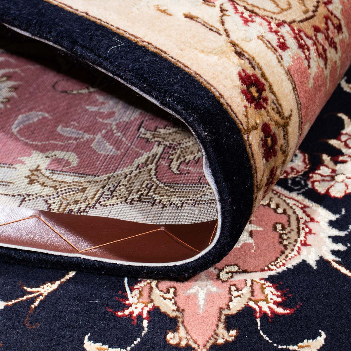 Perzisch tapijt - Tabriz - Royal - 245 x 168 cm - donkerblauw