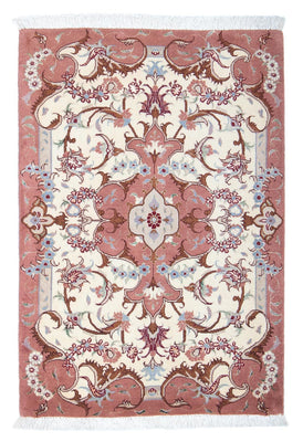 Perzisch tapijt - Tabriz - Royal - 92 x 61 cm - beige