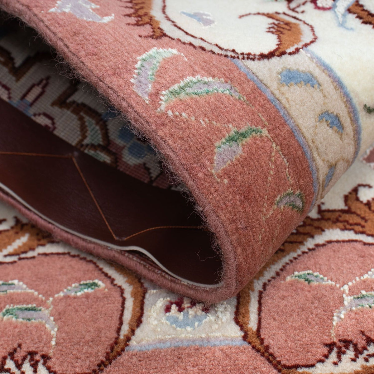 Perzisch tapijt - Tabriz - Royal - 92 x 61 cm - beige