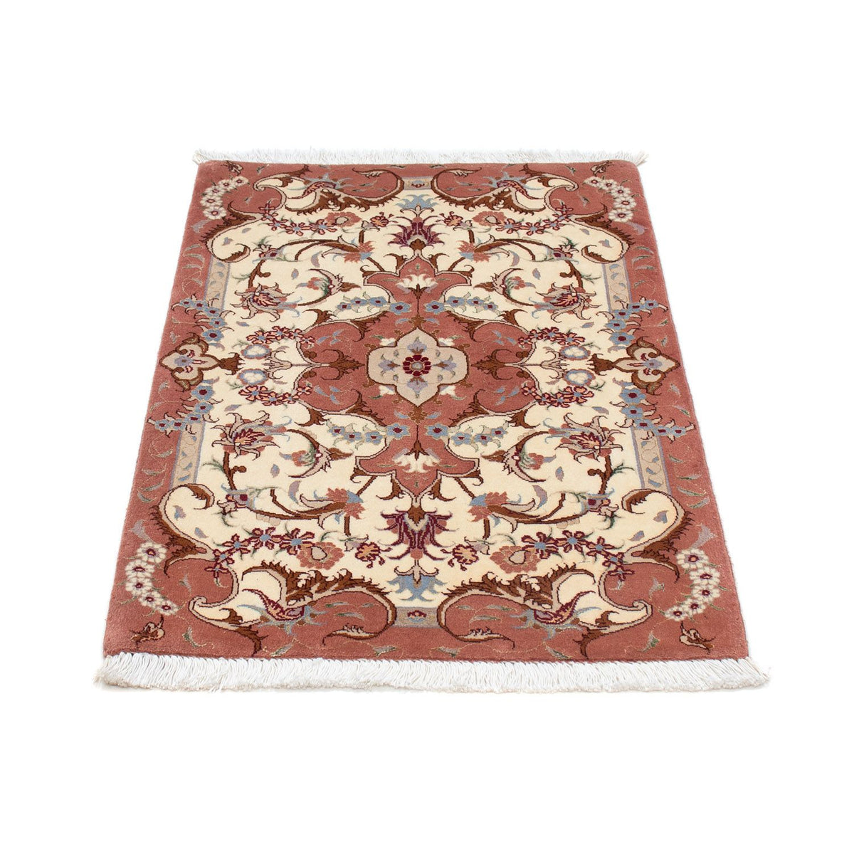 Perzisch tapijt - Tabriz - Royal - 92 x 61 cm - beige