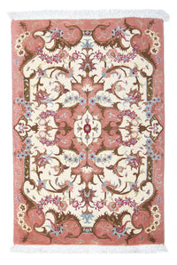 Perzisch tapijt - Tabriz - Royal - 90 x 60 cm - beige