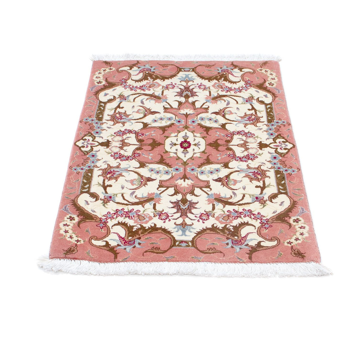 Perzisch tapijt - Tabriz - Royal - 90 x 60 cm - beige