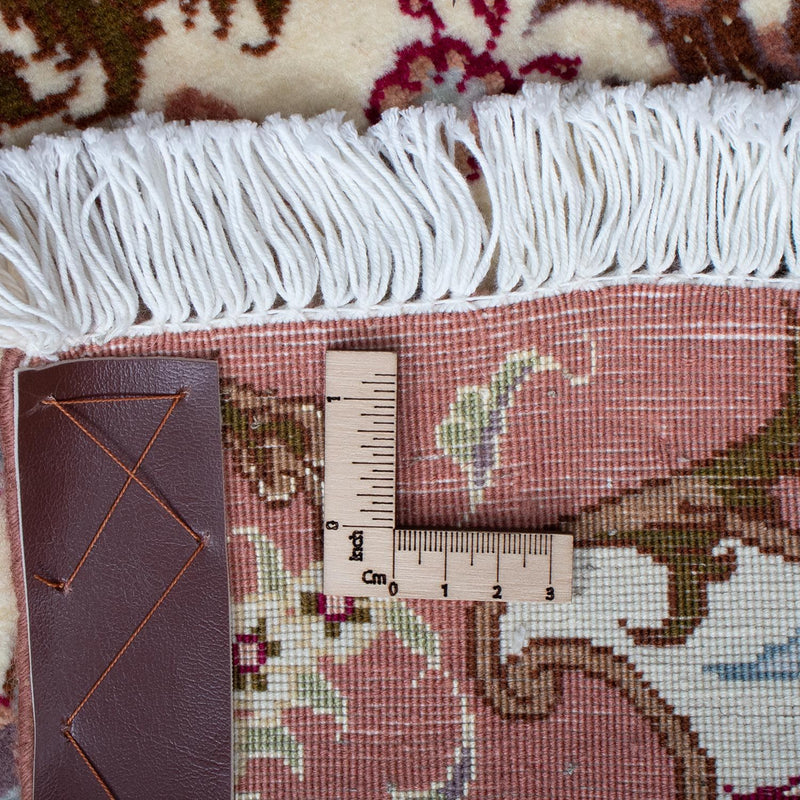 Perzisch tapijt - Tabriz - Royal - 90 x 60 cm - beige