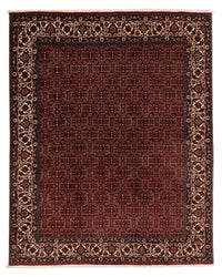 Perzisch tapijt - Bijar - 249 x 202 cm - donkerrood