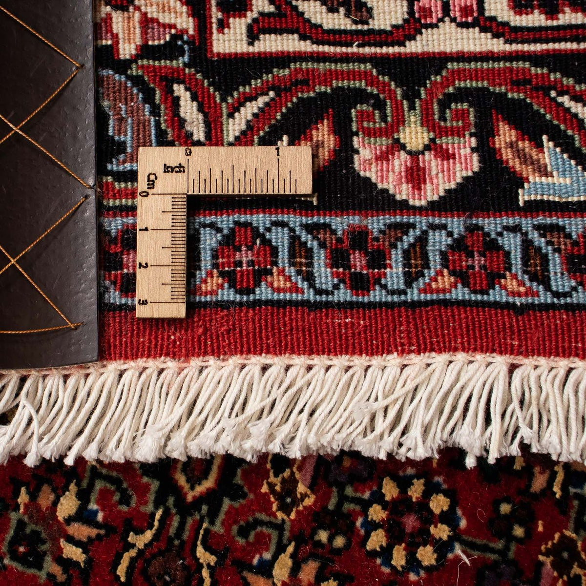 Perzisch tapijt - Bijar - 249 x 202 cm - donkerrood