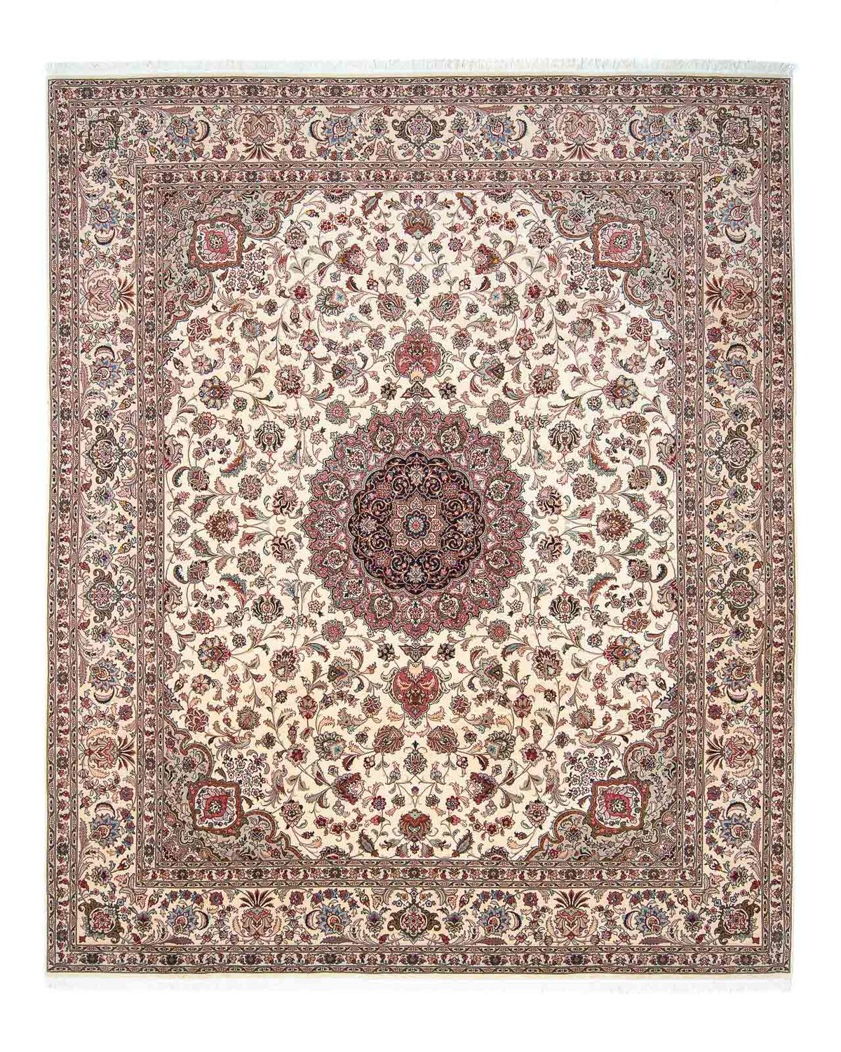 Perzisch tapijt - Tabriz - Royal - 306 x 252 cm - beige
