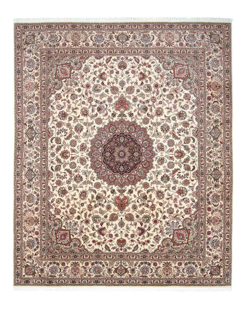Perzisch tapijt - Tabriz - Royal - 306 x 252 cm - beige