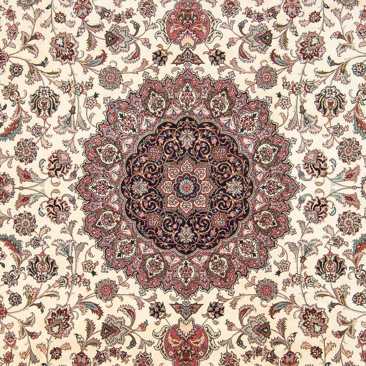 Perzisch tapijt - Tabriz - Royal - 306 x 252 cm - beige