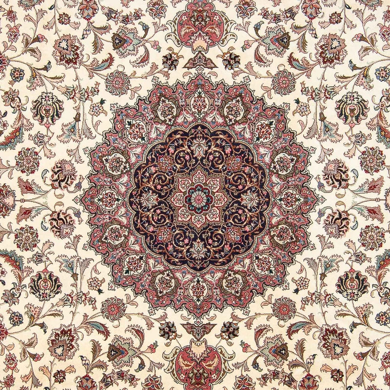 Perzisch tapijt - Tabriz - Royal - 306 x 252 cm - beige