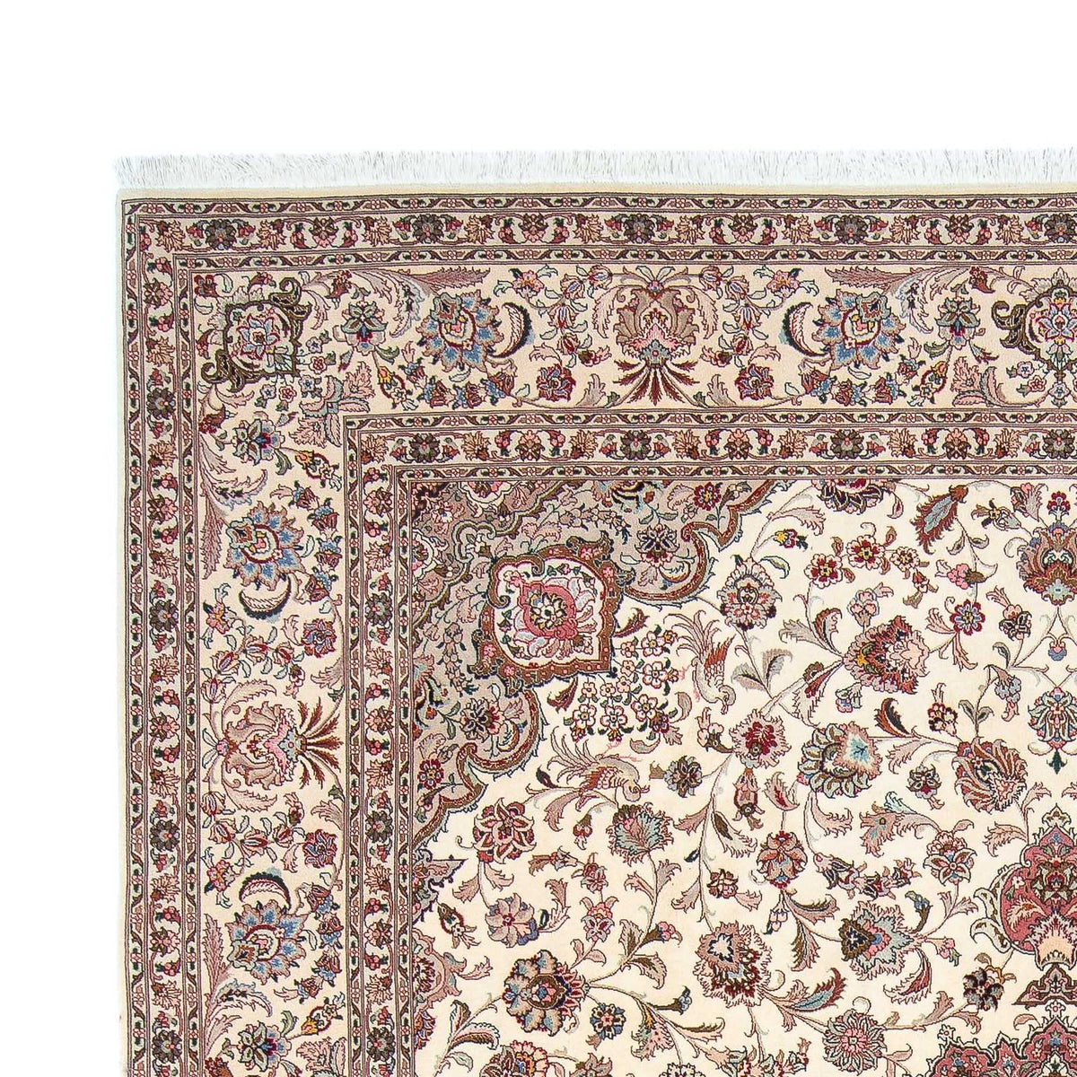 Perzisch tapijt - Tabriz - Royal - 306 x 252 cm - beige