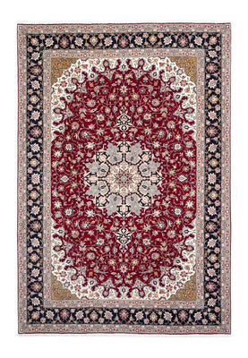 Perzisch tapijt - Tabriz - Royal - 305 x 205 cm - donkerrood