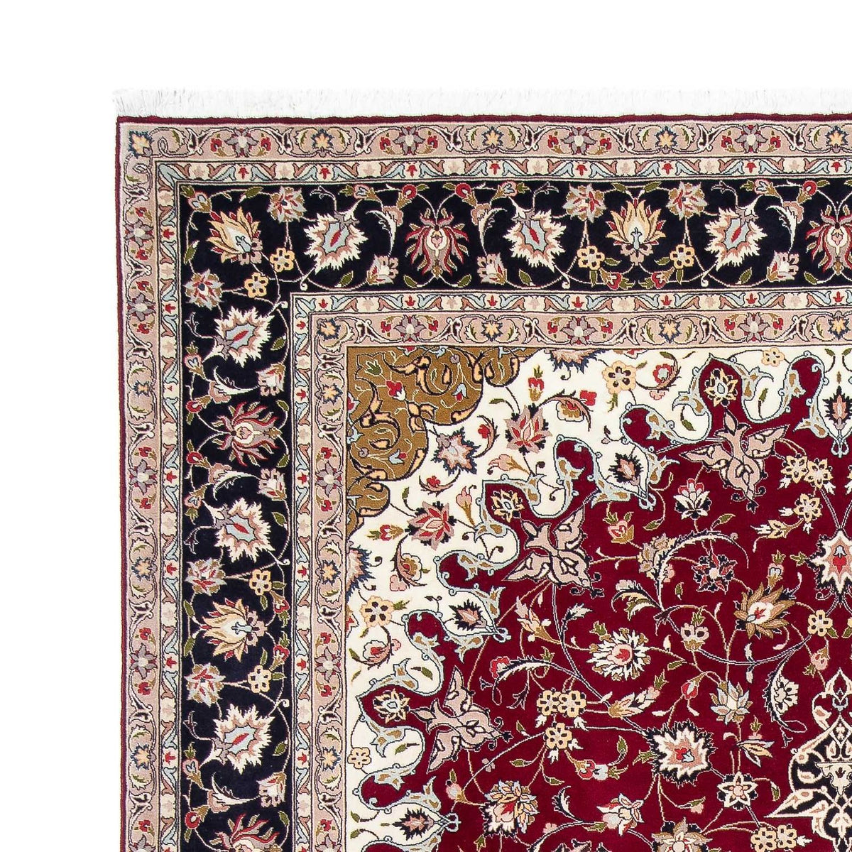 Perzisch tapijt - Tabriz - Royal - 305 x 205 cm - donkerrood