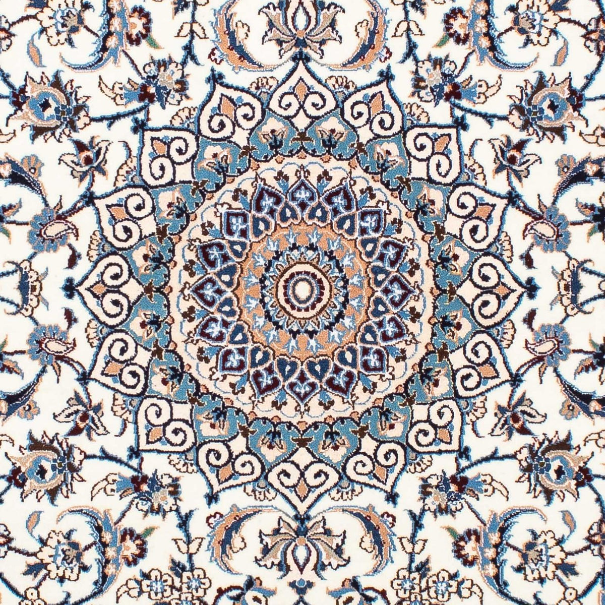 Perzisch tapijt - Nain - Premium - 202 x 128 cm - beige