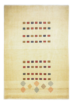 Gabbeh Tapijt - Loribaft Perzisch - 241 x 168 cm - beige