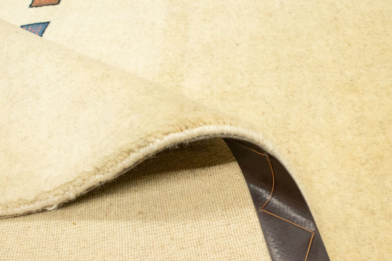 Gabbeh Tapijt - Loribaft Perzisch - 241 x 168 cm - beige