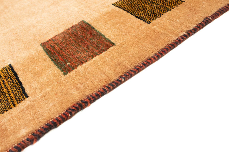 Gabbeh Tapijt - Loribaft Perzisch - 231 x 173 cm - goud