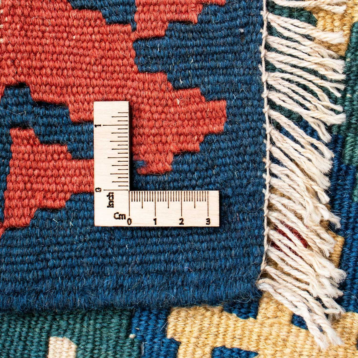 Kelim tapijt - Oosters - 193 x 131 cm - blauw