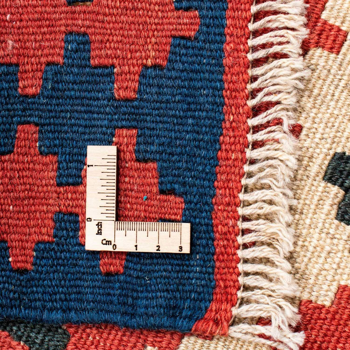 Kelim tapijt - Oosters - 202 x 153 cm - rood