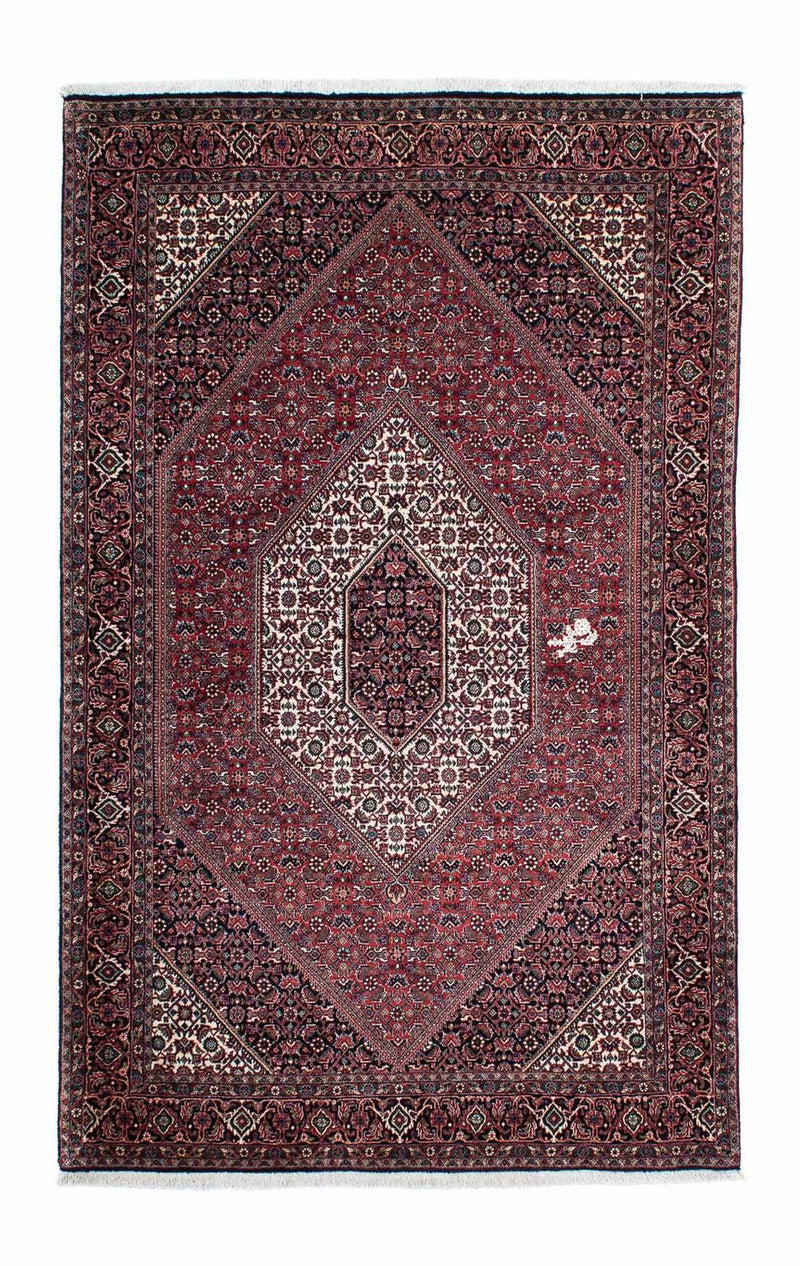 Perzisch tapijt - Bijar - 215 x 128 cm - licht rood