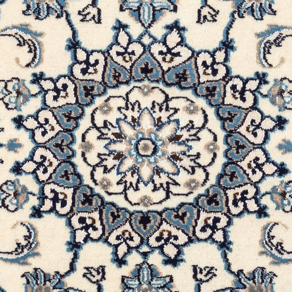 Perzisch tapijt - Nain - 136 x 86 cm - beige