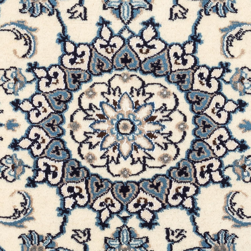 Perzisch tapijt - Nain - 136 x 86 cm - beige