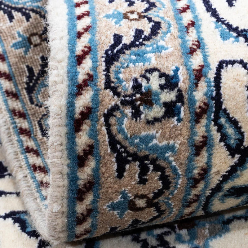 Perzisch tapijt - Nain - 136 x 86 cm - beige