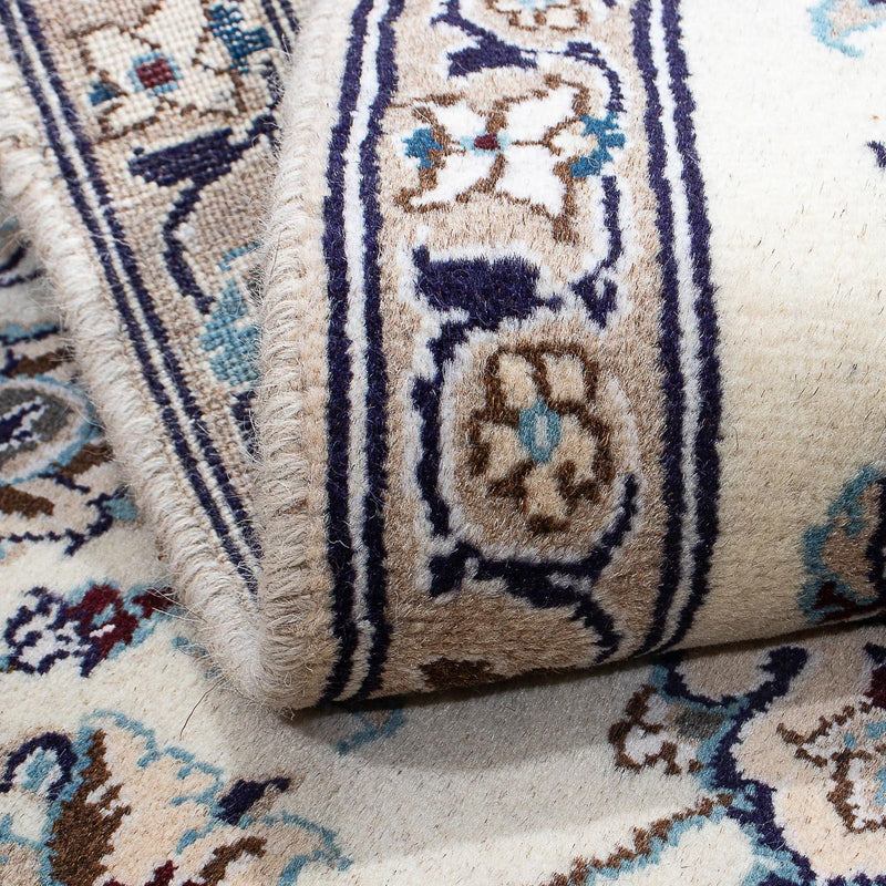 Perzisch tapijt - Nain - 127 x 87 cm - beige